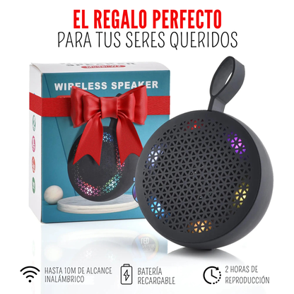 Altavoz Bluetooth Portátil (Resistente al Agua para Ducha)